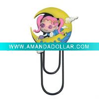 Wholesale Angel girl plastic paper clips
