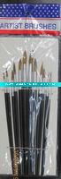 12pcs artist brush