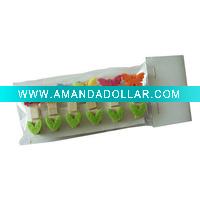 wooden clip