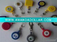 retractable pull reel with logo