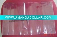 Wholesale Promotional Plastic Clear PVC Book Cover
