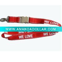 Wholesale woven lanyard for ID card