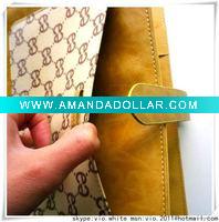 Wholesale golden A4 pu leather notebook cover