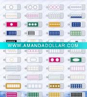 Microslides,colored
