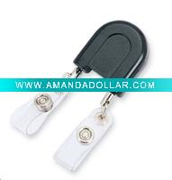 Wholesale plastic double badge reel