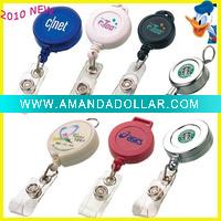 Wholesale promotional retractable badge holder