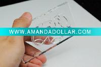 Wholesale clear acrylic block