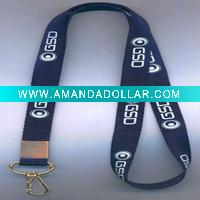 Wholesale cheap screen printing lanyard