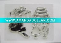 Wholesale custom clear stamps for child's toy