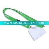 Wholesale Badge Holder Lanyard With Heat-trasfer Logo