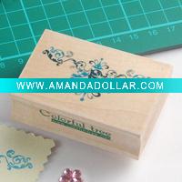 Wholesale Wooden rubber stamp