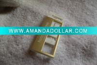 Wholesale Plastic re-useable pin name tag MP05