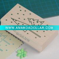 Wholesale Wooden Christmas Stamp