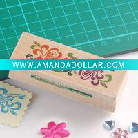 Wholesale Wooden rubber stamp