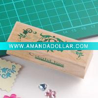Wholesale Wooden rubber stamp