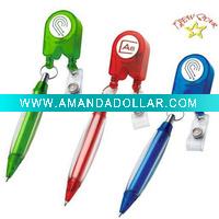 Wholesale badge holder with pen NBH014