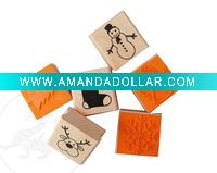 Wholesale funny wooden stamp