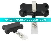 Wholesale Bone Shape Badge Holder