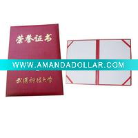 Wholesale pu or pvc certification holder