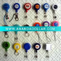 Wholesale badge reel/ badge holder/PVC badge holder
