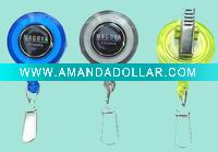 Badge holder(pull reel, plastic badge holder)