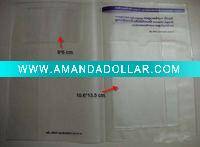 Wholesale Vinyl Book Cover With extra card Pockets