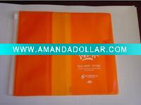 Wholesale zipper PVC notebook cover
