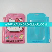hot cute pvc card holder