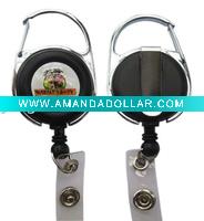carabiner badge clip