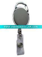 carabiner style badge holder