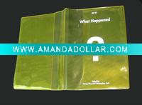 Plastic Vinyl Book Cover