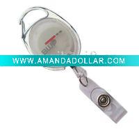 transparent badge holder