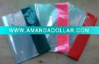 Clear PVC Book Cover with clinet's logo printed