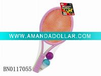 Wholesale toy tennis racket play set,plastic racket set