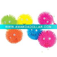 Wholesale 5''smile face puffer ball