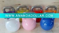painted steel competition kettlebell