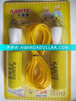 jump rope with bearing in handle