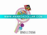 toy tennis racket set,kid badminton racket,plastic funny racket set
