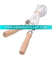 Wooden jump rope