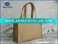 Wholesale jute handle bag/shopping bag