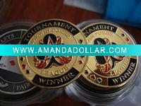 metal poker chips