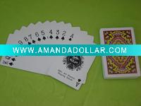 Wholesale Plastic Coated playing cards/gambling poker/casino playing cards