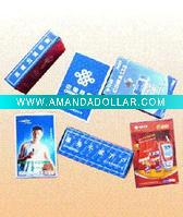 Wholesale 2012 cheap advertising poker card