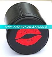 pu leather dice cup BHL-SZ87