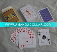 Wholesale 100% plastic playing card