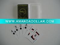 100% plastic poker cards