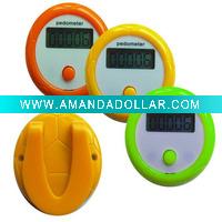 digital pedometer,round shape pedometer