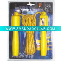 Rubber skipping rope