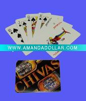 plastic playing card