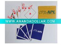 Wholesale top quality 100% new plastic playing cards